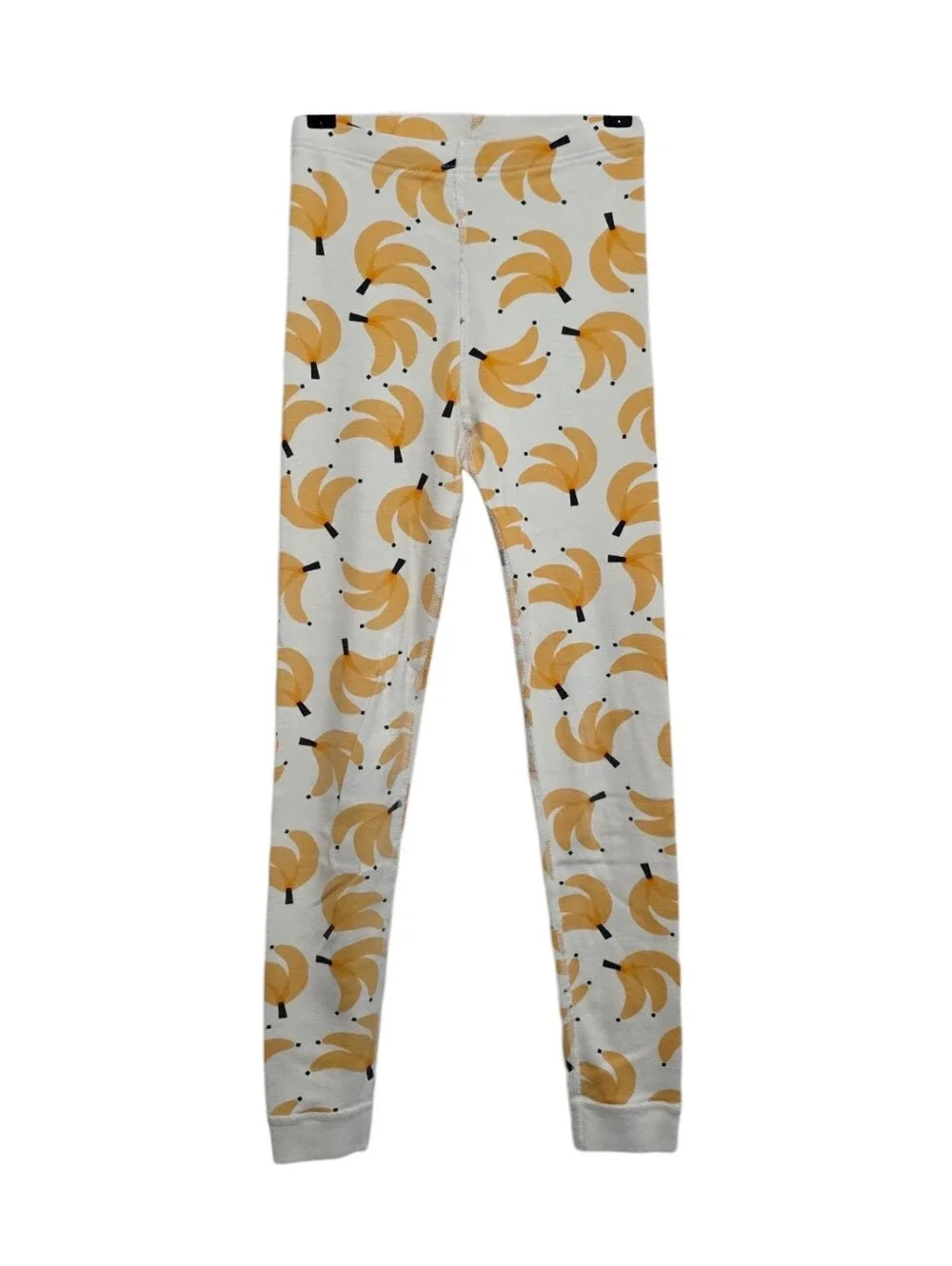 Hanna Andersson Long John Pajama Set in Banana Bunch Size 12
